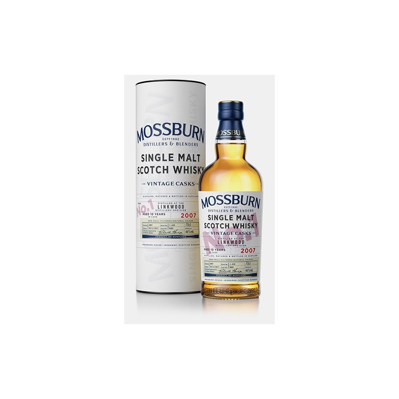 Linkwood Mossburn 10 år 46% 70cl.