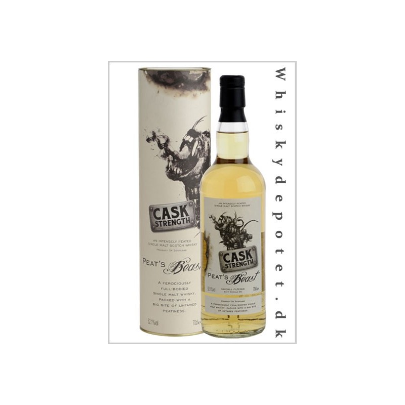 Peat´s Beast Cask Strengh 52,1% 70 cl.