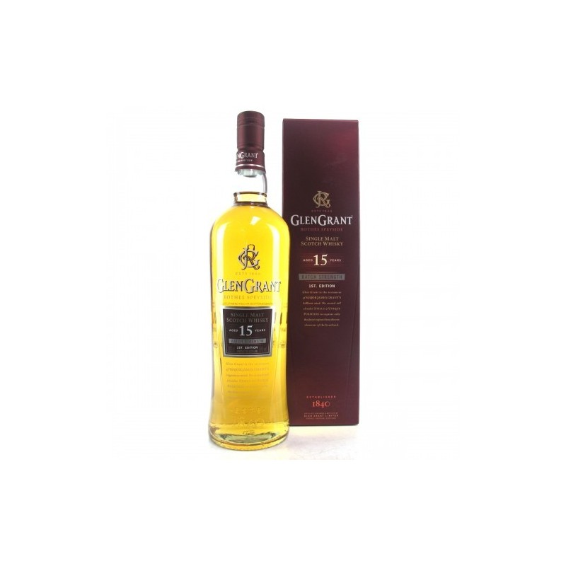Køb Whisky Online - Glen Grant Skotsk Single malt whisky 15 år 50%