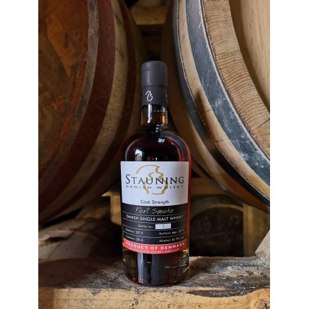 Stauning Port Smoke 61,9% - Inkl. 5 cl Rye Bottled March 2019 50% -