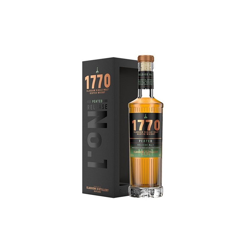 The Glasgow 1770-(2019) Peat 52 46% 50 cl.
