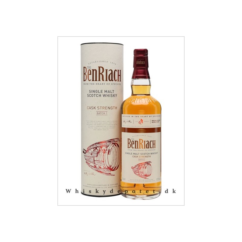 BenRiach Batch 1 Single malt 57,2% | Køb Online eller i Butikken |