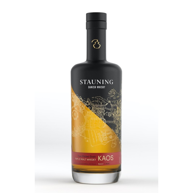 Stauning KAOS Triple Malt Whisky 70 cl.