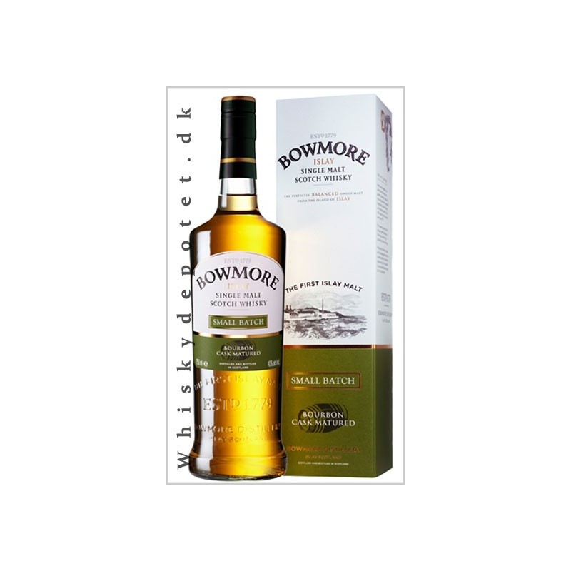 Bowmore 40% Small Batch BOURBON CASK MATURED | Online Salg eller Butik