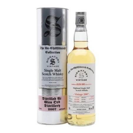 Glen Ord 2007 13år - Hogshead - Northern highland 46% Hogsheads Signatory
