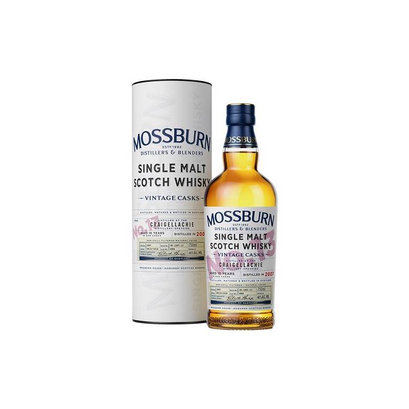 Craigellachie Mossburn 10 år 46% 70cl.
