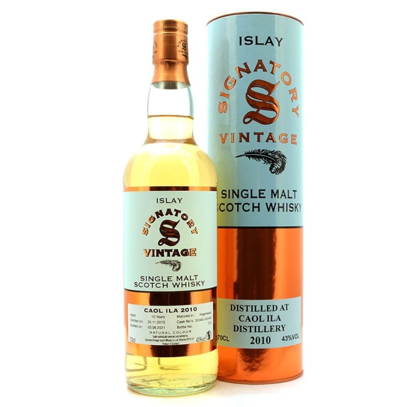 Signatory Caol Ila 2010 Single Malt Whisky 10 år 43%