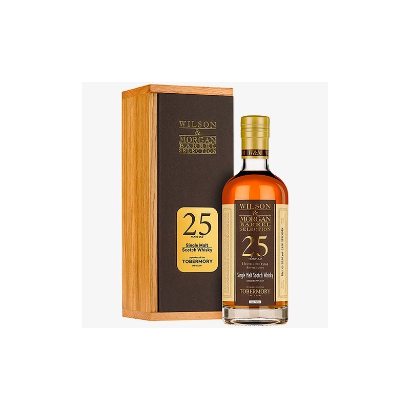 Tobermory 1994-19 Wilson & Morgan 25 år Oloroso Sherry Wood 55%
