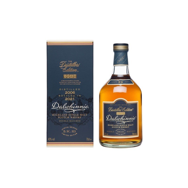 Dalwhinnie 2006 15 år 43%. Special Release single malt whisky, Limited Edition
